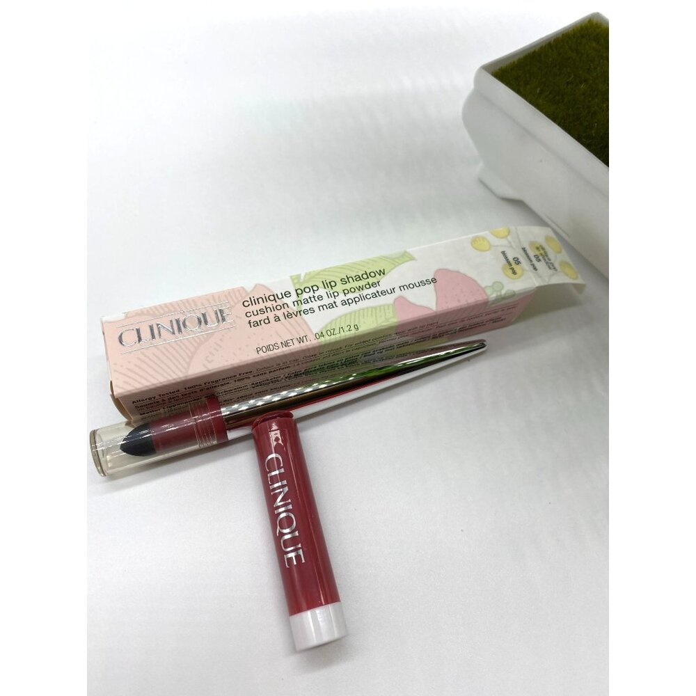 Clinique Pop Lip Shadow Cushion Matte Lip Powder, 05 Blossom Pop, 1.2g / 0.04oz